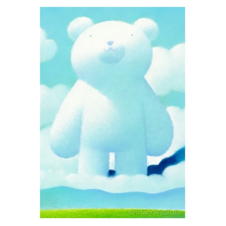 Post Card ポストカード「空からのおくりもの」