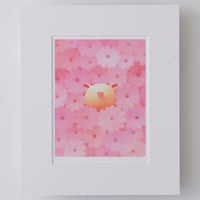 ジクレー版画「流れ星を追いかけて」（フレーム無し・ブックマット仕様