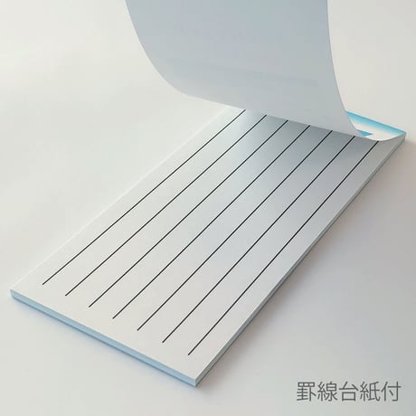 Writing Paper 一筆箋 「空からのおくりもの」