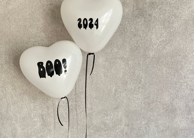 早期割 限定】boo sticker ＋heart balloons | Luna Box