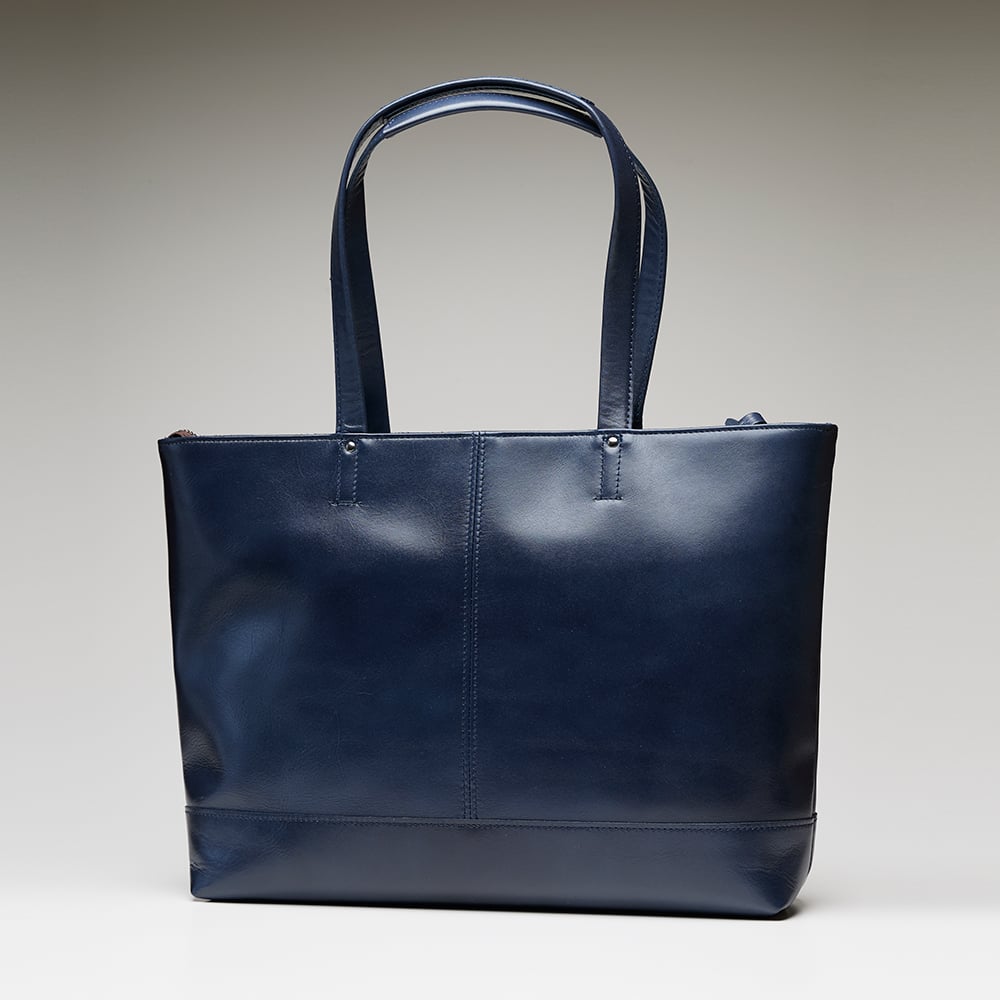 Bluffpop 55-7110 レザートートバック ネイビー | Flux K