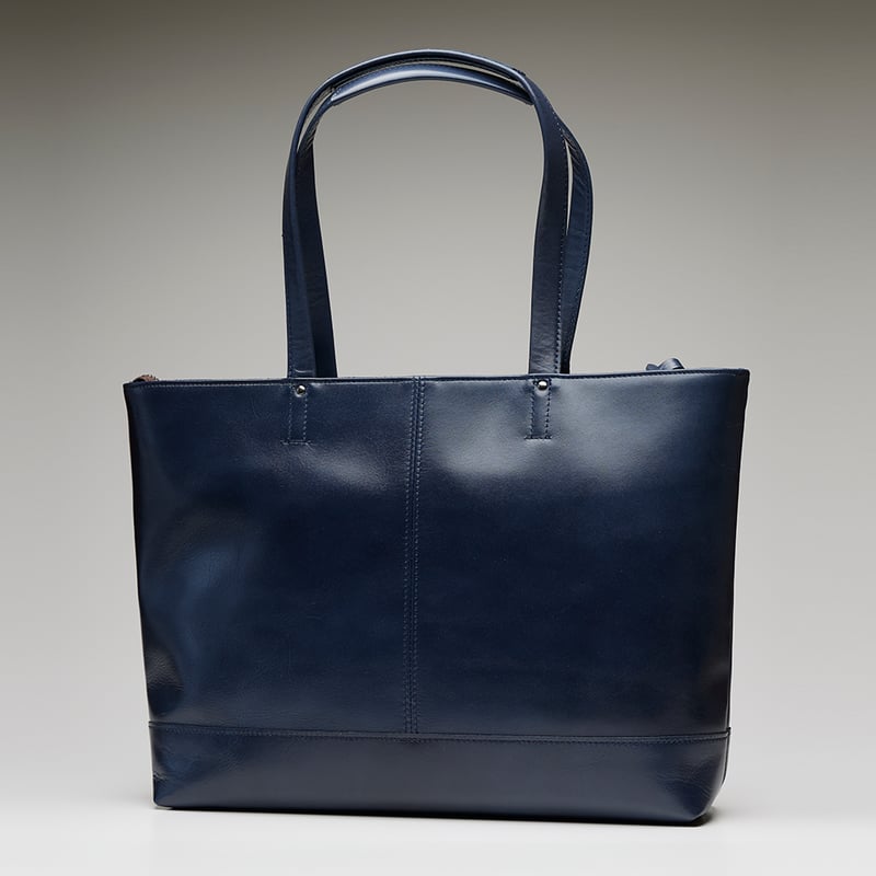 Bluffpop 55-7110 レザートートバック ネイビー | Flux K