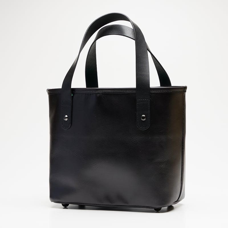 K♡ Danish 黒 トートバッグ TAJIMA COWHIDE ミニトート クロ | Flux K