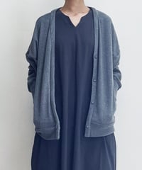 ナナイロトイロ　毎日の定番カーディガン　GRAY