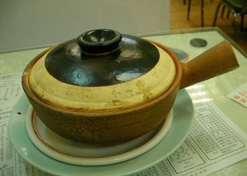 香港土鍋　砂鍋　手付き鍋　煲仔飯　2個 香港みやげ 砂鍋で煲仔飯を作ろう！ | 木人・コム カンフーサプライ