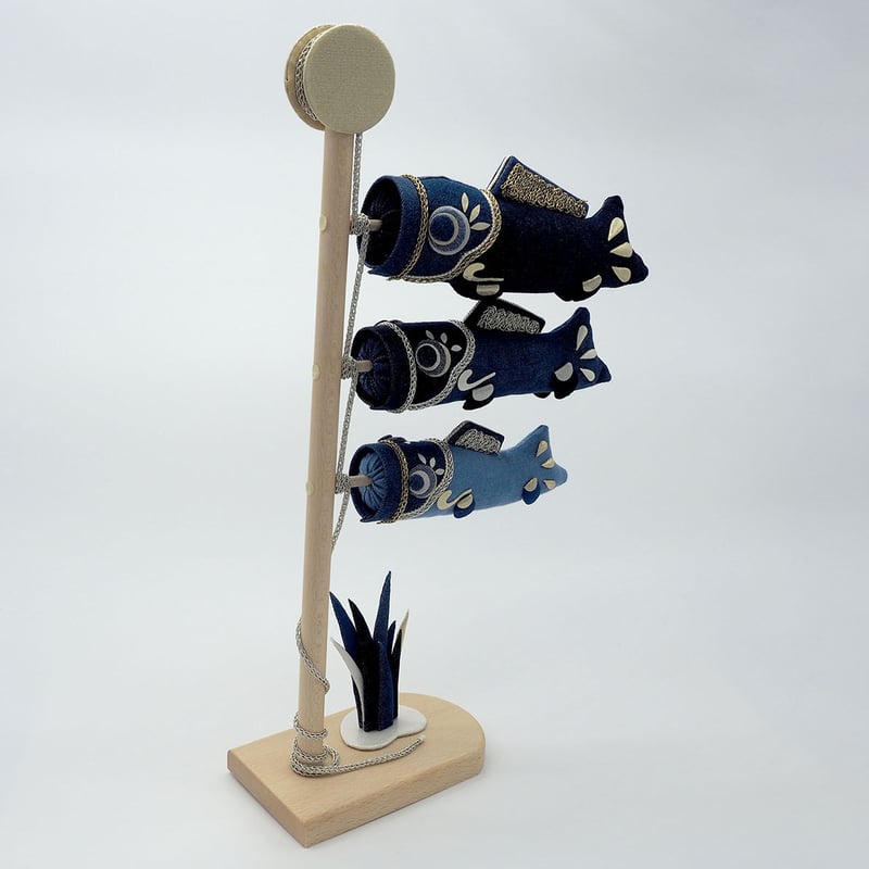 鯉のぼりの卓上飾り つるし飾り】室内鯉 卓上鯉のぼり 京錦〈男の子〉[245-311