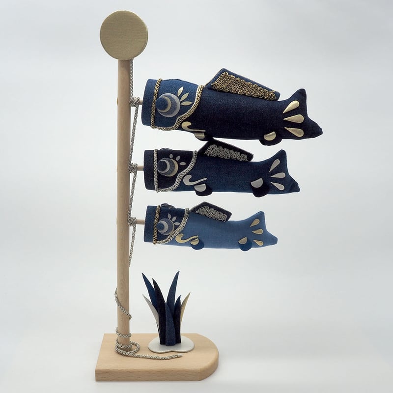 こいのぼり 徳永鯉 鯉のぼり 2メートル ホームセット こいのぼり3色（黒・赤