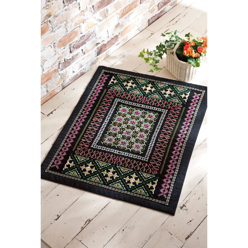 フランス刺繍と図案132集 地刺し特集12 美しい連続模様 | 戸塚