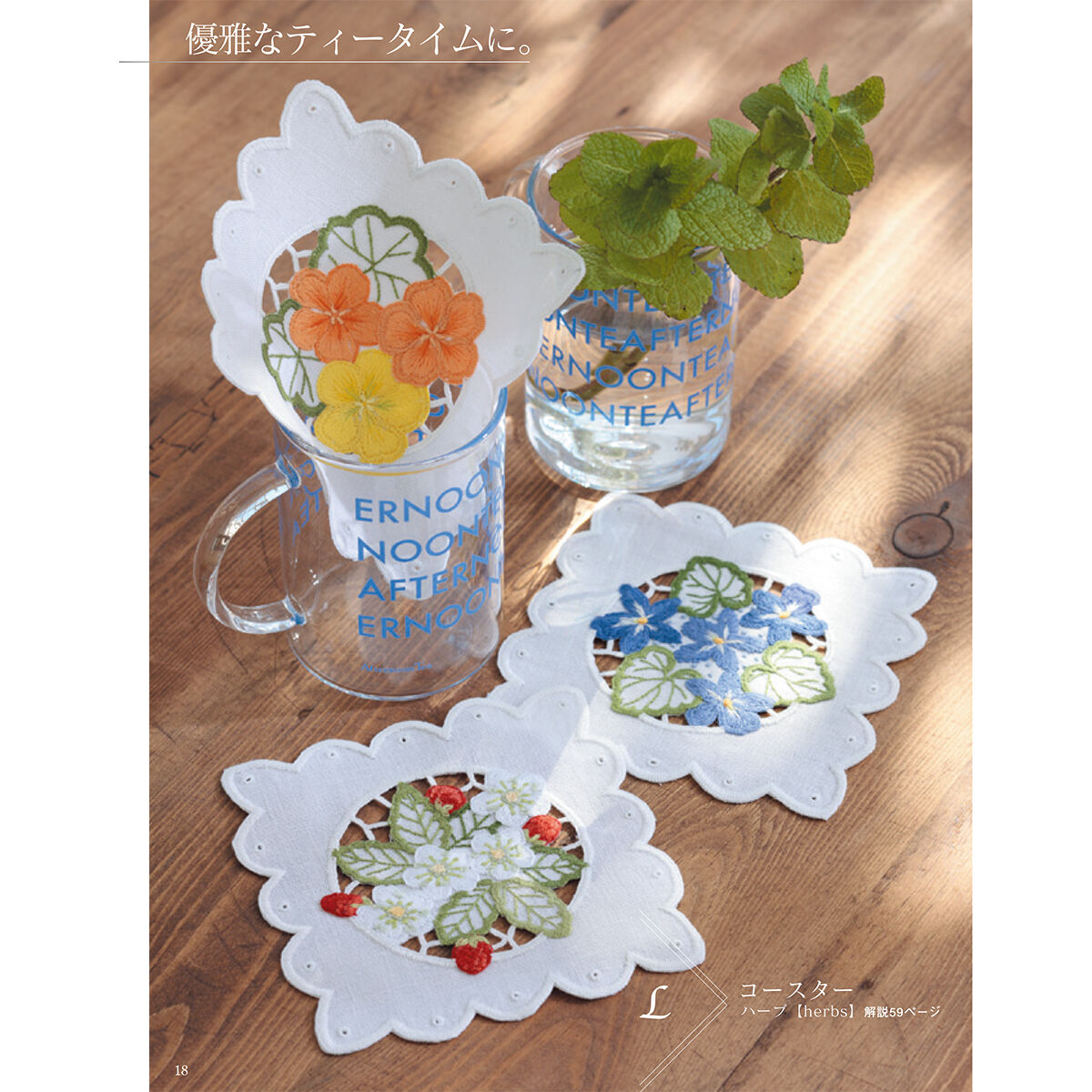 戸塚刺繍作品　テーブルクロス 花かご 戸塚刺繍作品 テーブルクロス 花かご 戸塚刺繍作品 テーブル
