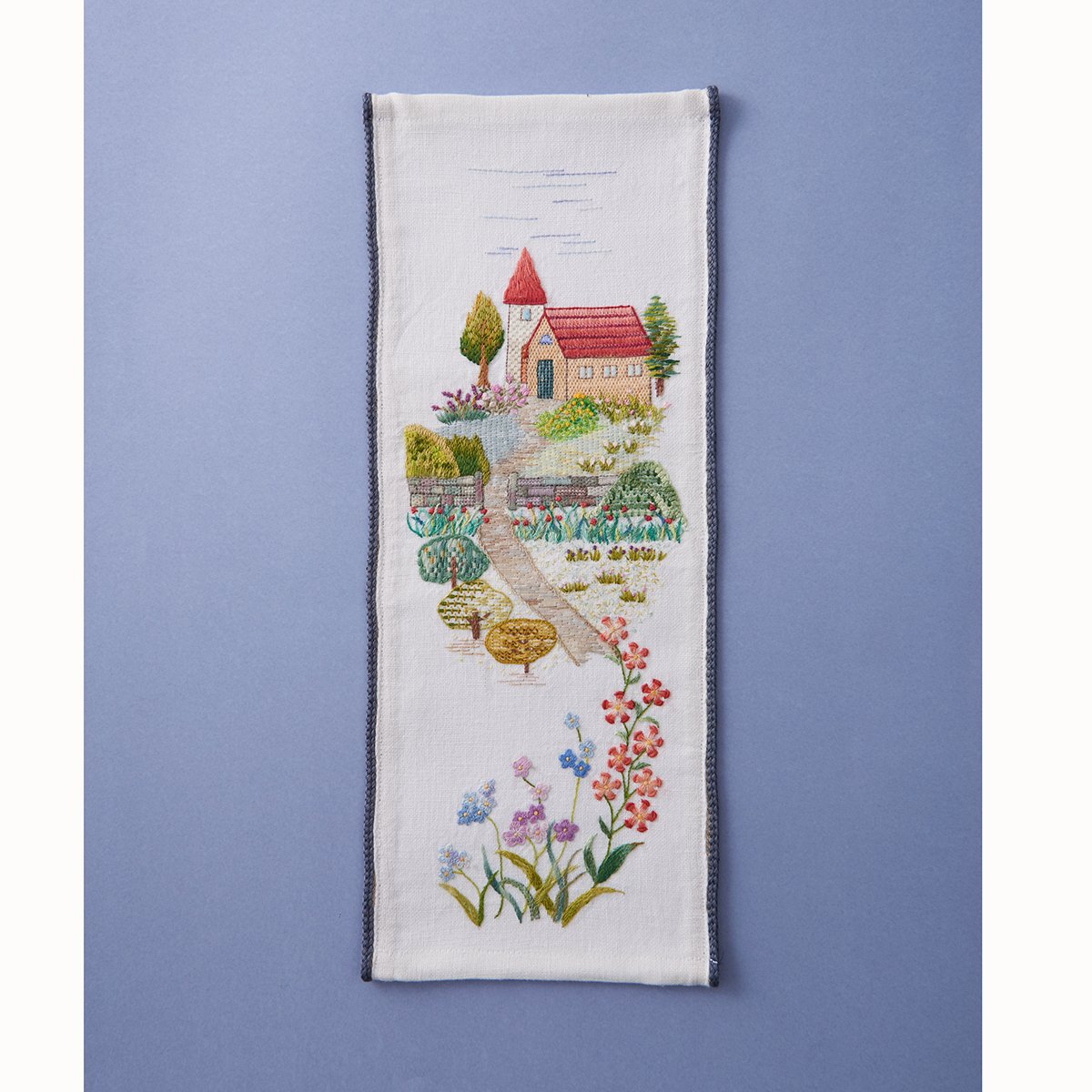 戸塚刺繍　花柄刺繍タペストリー 戸塚刺繍 花柄刺繍タペストリー 戸塚刺繍 花柄刺繍タペストリー