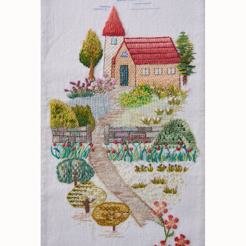 戸塚刺繍　花柄刺繍タペストリー 戸塚刺繍 花柄刺繍タペストリー 【公式通販】