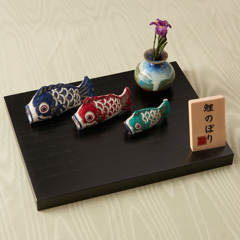 鯉のぼり転写布・解説セット | 戸塚刺しゅうオンラインショップ