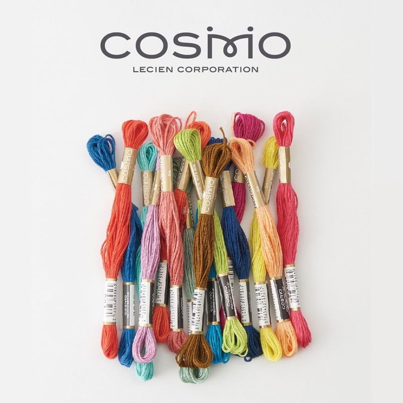 ☆同色6束セット☆コスモ 25番 刺しゅう糸 全500色 /629-2014 | 戸塚