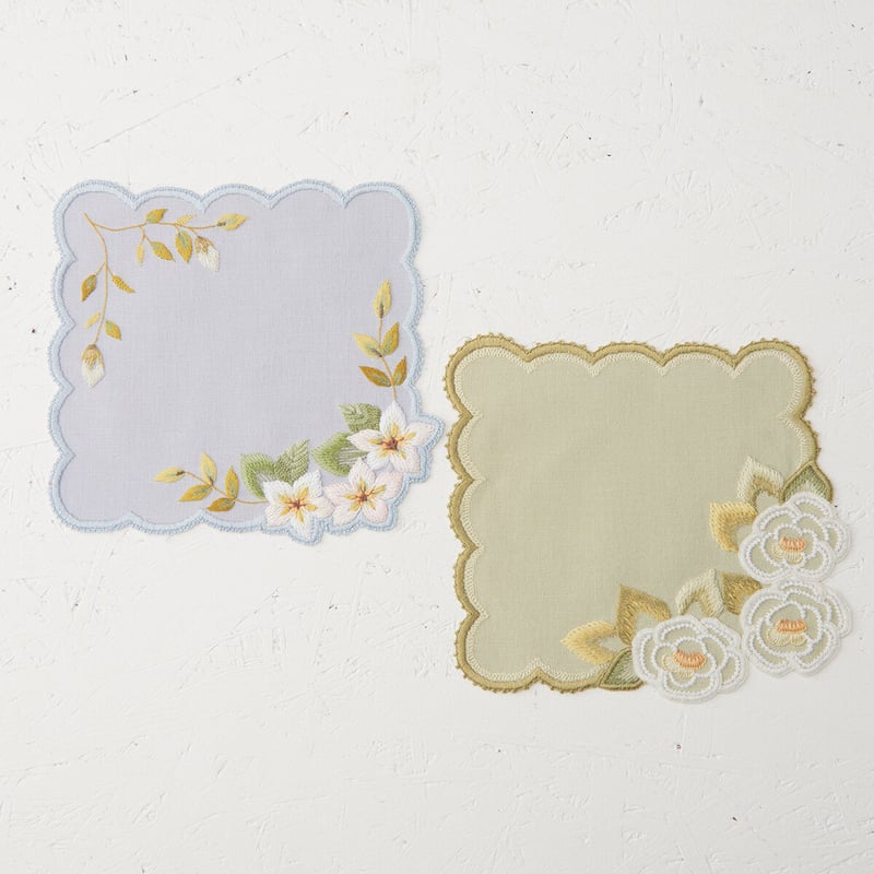 カットワーク刺繍のドイリー＜セット＞ | 戸塚刺しゅう