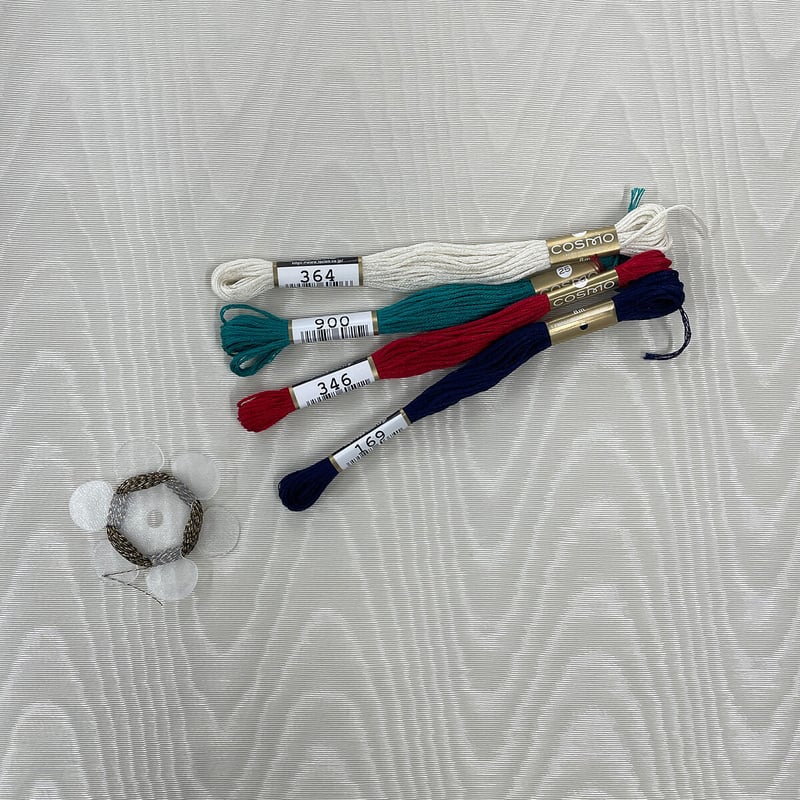 鯉のぼり糸セット | 戸塚刺しゅうオンラインショップ