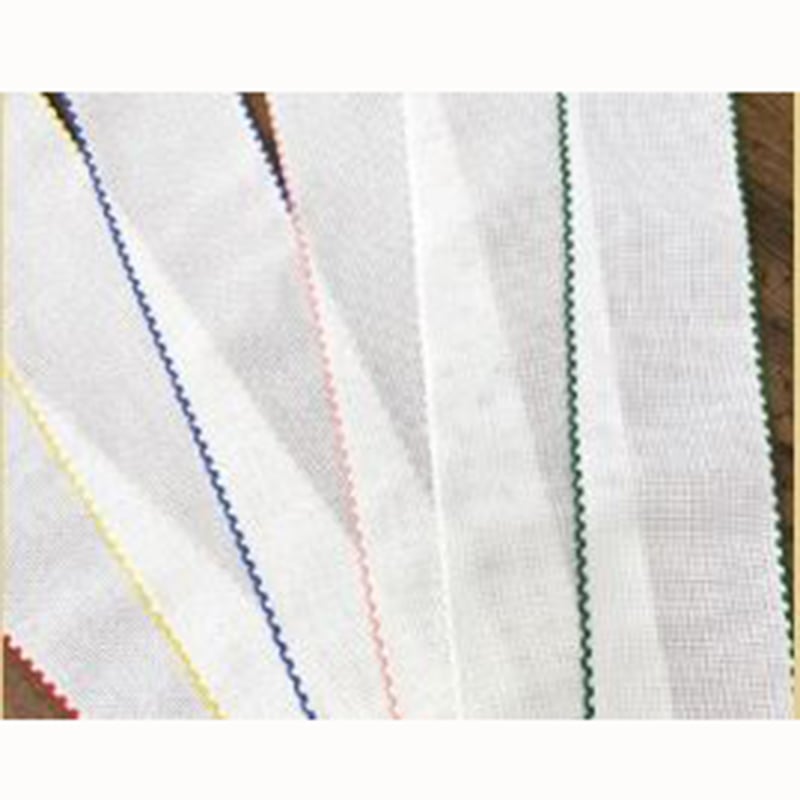 極美品☆エルメス テーブルナプキン リネン100% レッド刺繍ステッチ S