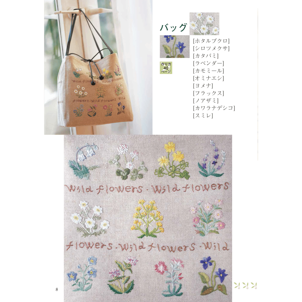 野の花を描く①から12 野の花を描く①から12 野の花を描く①から12