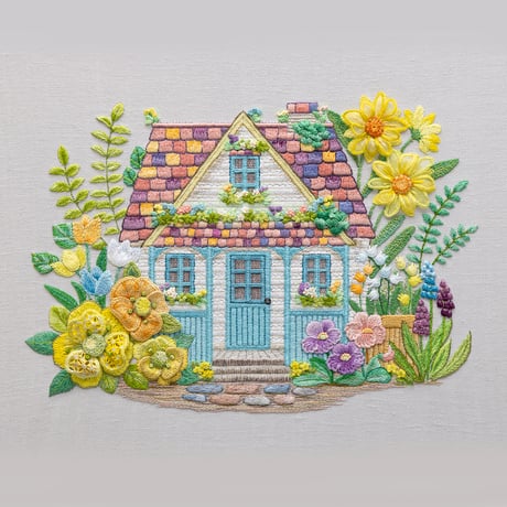戸塚刺繍　タペストリー(未完成品) Amazon | 戸塚刺しゅう(Totsuka Embroidery) 刺しゅうキット