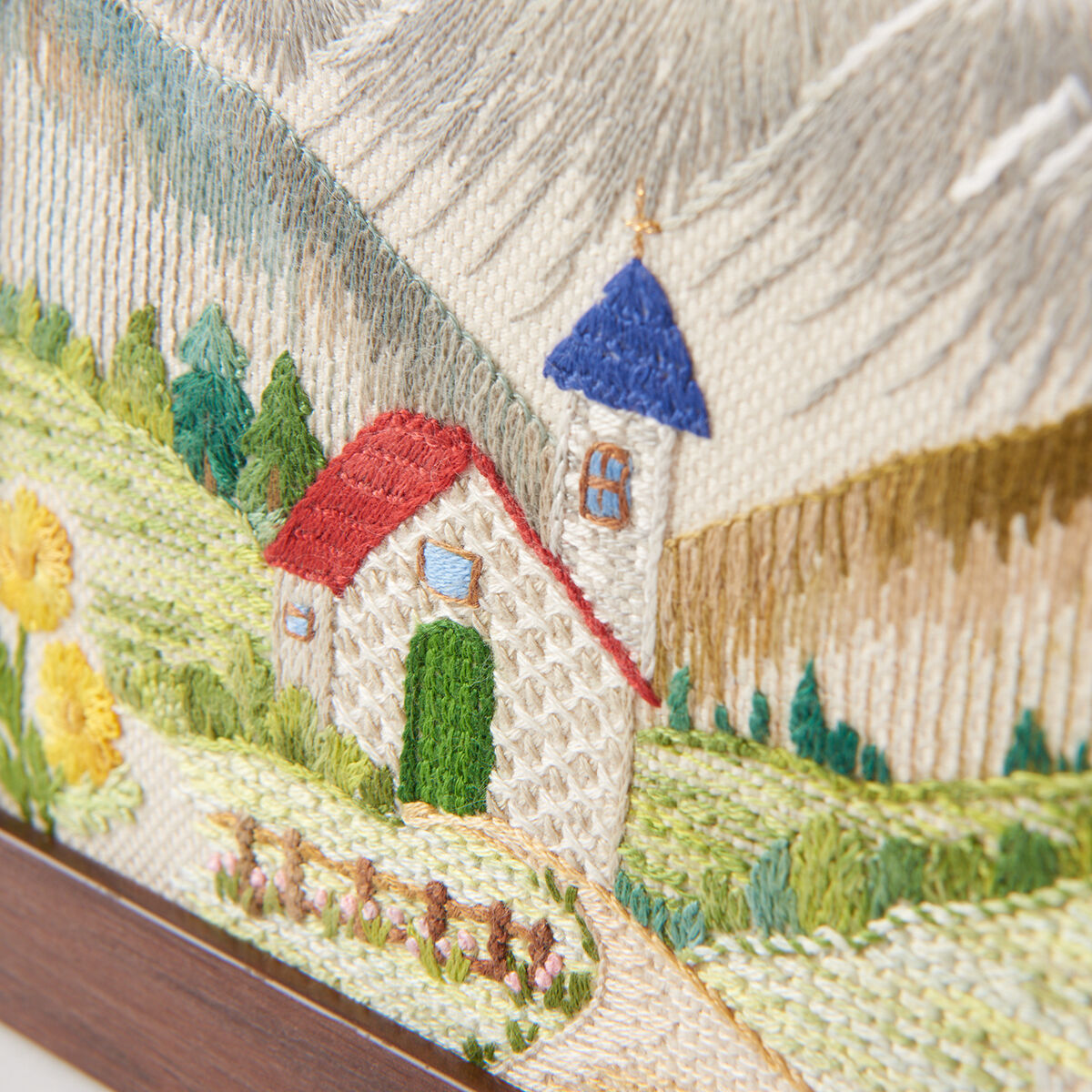 フレームキット ＜世界旅行シリーズ/アルプスの教会＞ | 戸塚刺しゅう