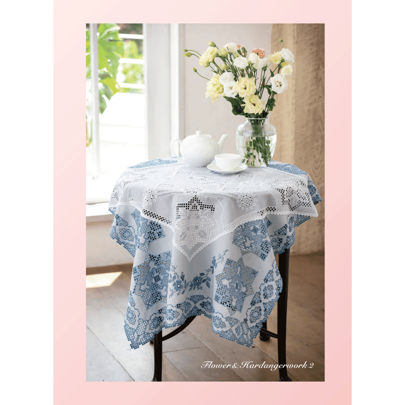 フランス刺繍と図案154集 花とハーダンガーワーク2 | 戸塚刺しゅう