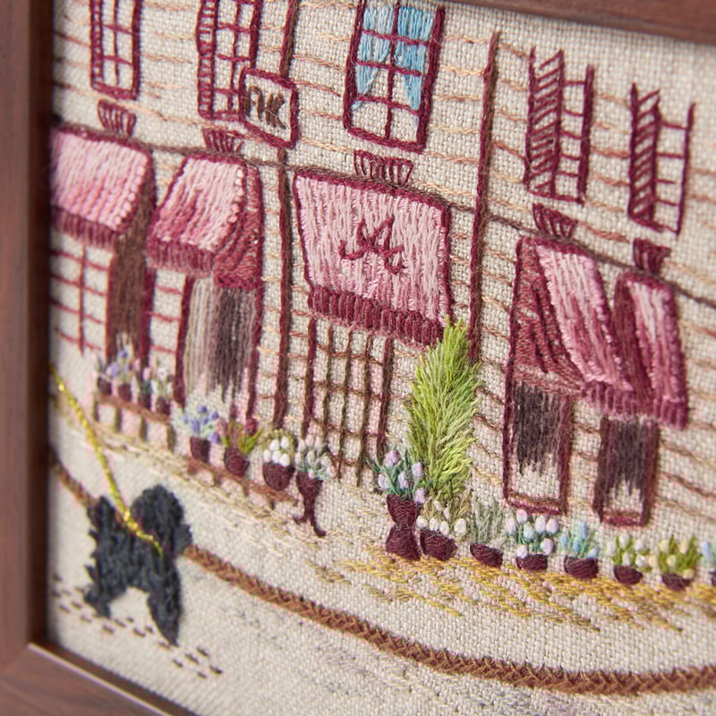 Teresa Wentzler 刺繍キット フレームキット＜世界旅行シリーズ