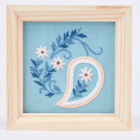 お値引き　戸塚刺繍作品　花柄テーブルセンター　ハンドメイド　130✖️20 fit=scale-down,w=1200