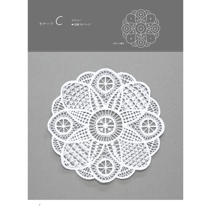 新装版＞ニードルレースパターン集 | 戸塚刺しゅうオンラインショップ