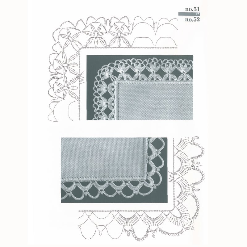 手刺繍 貝合わせ 模様入り 手編みレース縁取り 布製のれん 三つ割れ 手刺繍 貝合わせ 模様入り 手編みレース縁取り 布製のれん 三つ割れ のれん