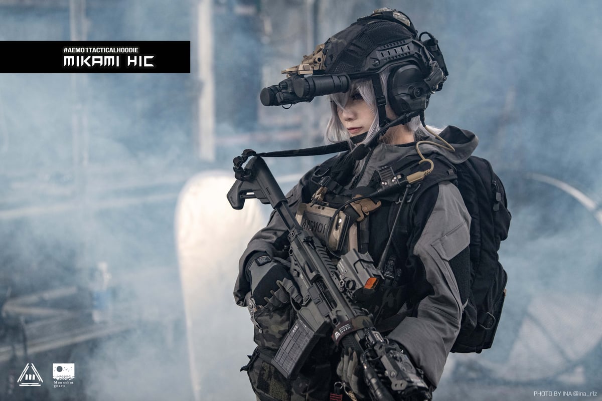 AEM01 タクティカルコンバットフーディ　サバゲ 三神重工×AEM01×Moonshotgears『AEM01 Tactical Hoodie Summer