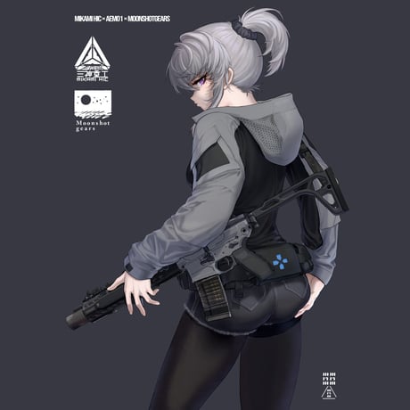 三神重工×AEM01×Moonshotgears『AEM01 Tactical Hoodie Summer Version 』予約販売