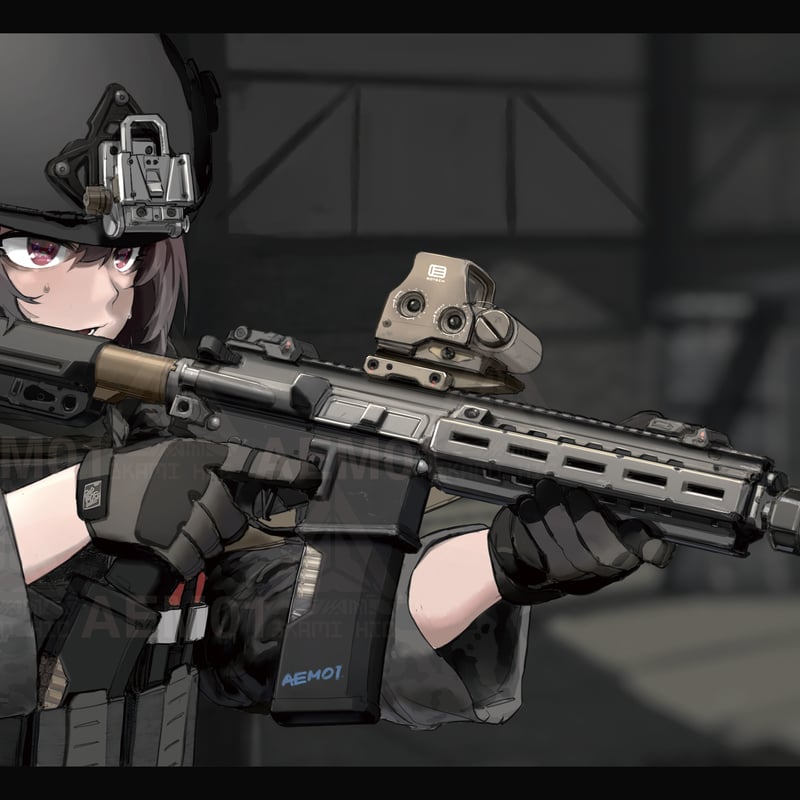 AEM01 MOUSE PAD△アルマ01 イラスト マウスパッド | 三神重工 MIKAMI