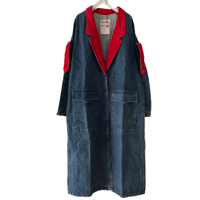 USA製 80's PIONEER WEAR DENIM COAT /F205
