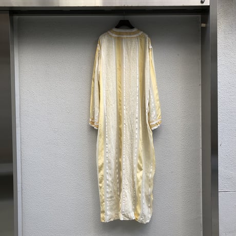 アラビアヴィンテージ刺繍ロングワンピース　/F210