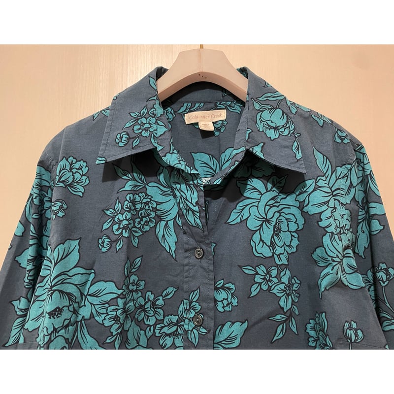 Coldwater Creek Flower シャツ /F062 | FEB.13