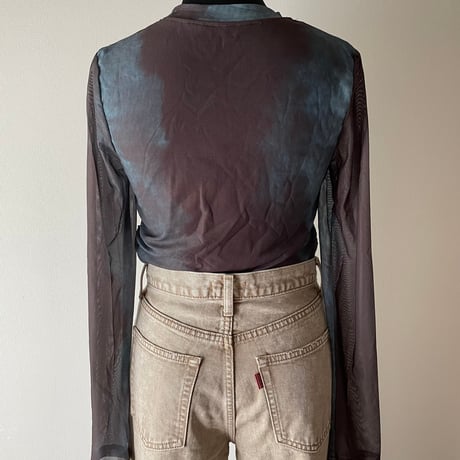 Sheer Smoke gradation Top/F276