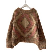 70‘s Made Especially  hand knit /F169