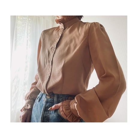 The villager Victorian blouse　/F059
