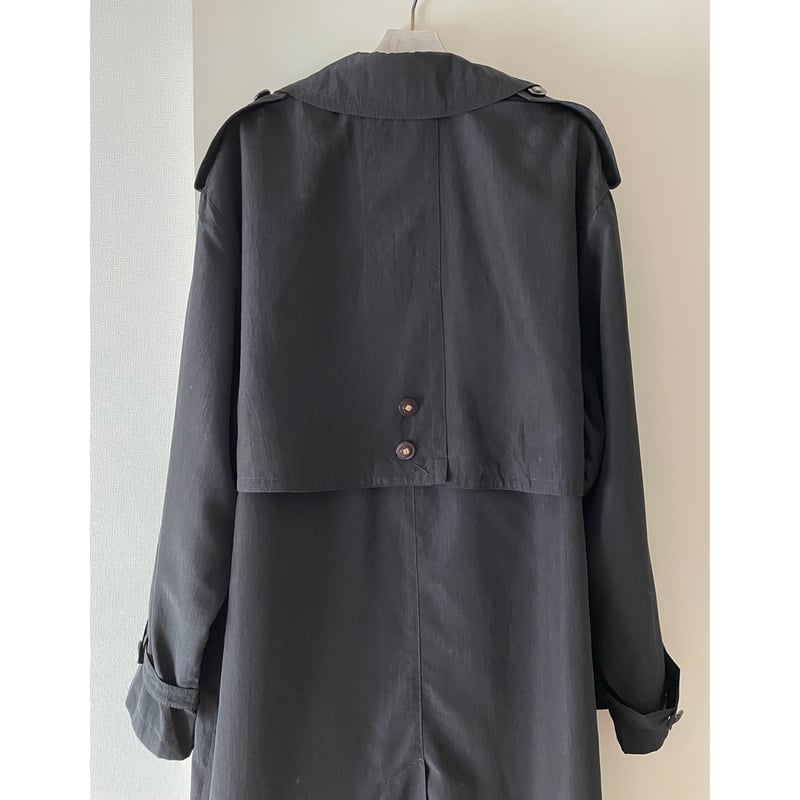エルメス♡新品レザートレンチコートタグ付き エルメス 2023 S/S レザートレンチコート ブラウン #34 タグ付