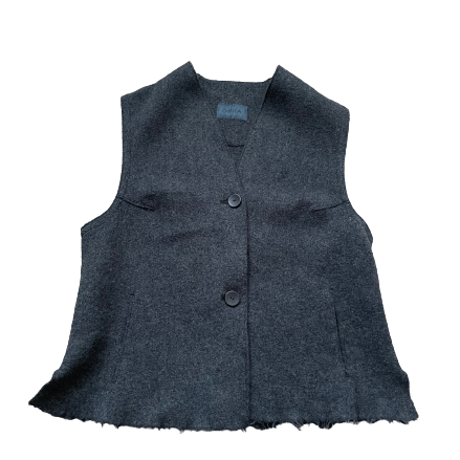 OSKA VIRGIN WOOL VEST /F226