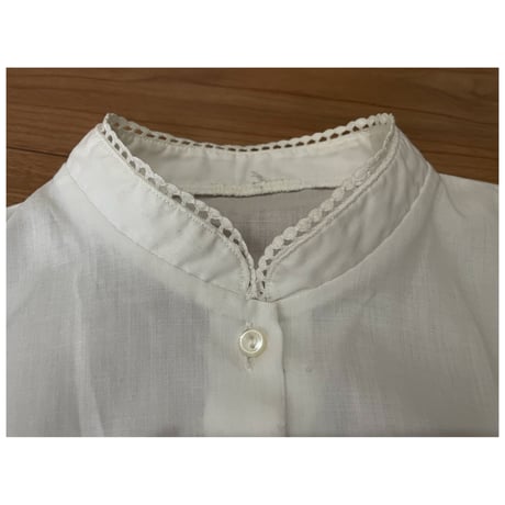 stand collar Tyrolean short shirt　/F097