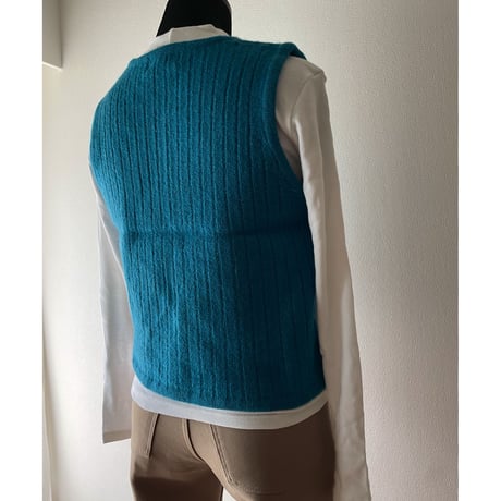 Pierrecardin  wool knit vest /F190