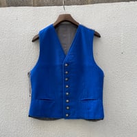 Royal Blue Vintage Vest/F270