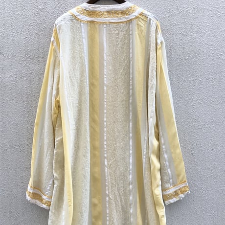 アラビアヴィンテージ刺繍ロングワンピース　/F210