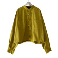 80 s vintage TOWNCRAFT  オーバーシルエット　チャイナシャツ  /F032