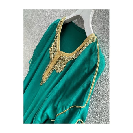 vintage ethnic  long dress    /F002
