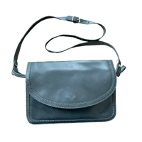 Leather envelope shoulder bag /F218