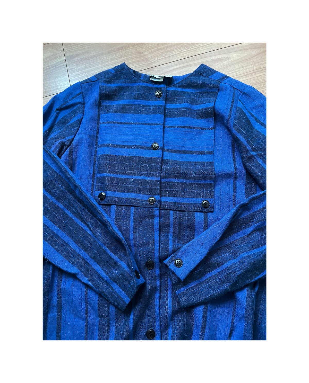70's USA vintage UNION MADE ILGWU Stripe dress