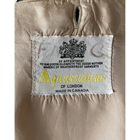 60's Vintage Aquascutum liner vest/F230
