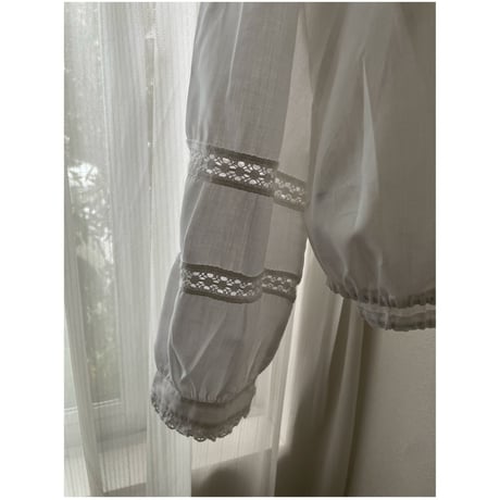 stand collar Tyrolean short shirt　/F097