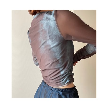 Sheer Smoke gradation Top/F276